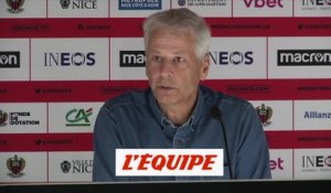 Favre : «Jouer sans avoir peur» - Foot - L1 - Nice