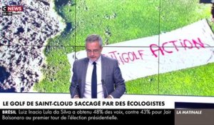 Le golf de Saint-Cloud saccagé par des écologistes - VIDEO