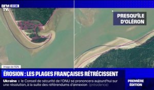 L'érosion s'accélère sur le littoral français, diminuant la taille des plages