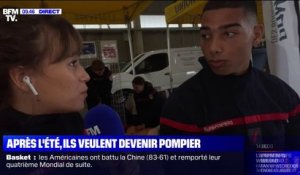 Après les incendies de l'été, ils veulent devenir pompiers