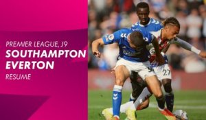 Le résumé de Southamtpon / Everton - Premier League 2022-23 (9ème journée)