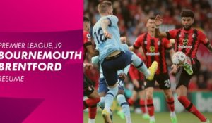 Le résumé de Bournemouth / Brentford - Premier League 2022-23 (9ème journée)