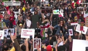NoComment : manifestations au Canada en soutien aux femmes iraniennes