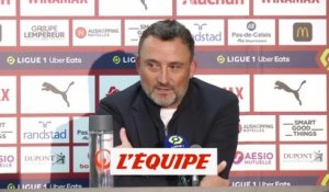 Haise : « Les joueurs ont tellement donné » - Foot - L1 - Lens