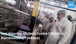 Visite de l'usine L'Oréal à Rambouillet