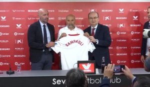 Séville - Sampaoli présenté comme nouvel entraîneur