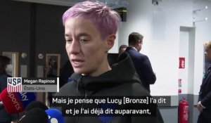 États-Unis (F) - Rapinoe sur le rapport Yates : "Certaines choses sont plus importantes que le football"