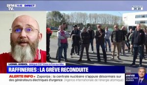 Grève reconduite dans les raffineries: un délégué CGT Esso à Fos-sur-Mer affirme n'avoir "aucun retour" de sa direction