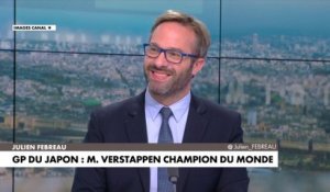Julien Fébreau : «Il ne sait pas faire les choses simplement Max Verstappen. Mais c’est fait, il est double champion du monde»