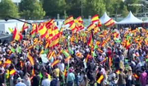 À Madrid, le parti Vox donne la voix aux leaders de l'extrême droite