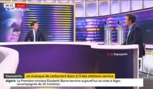 Approvisionnement en carburant : l'eurodéputé LR François-Xavier Bellamy dénonce "l'irresponsabilité de la CGT" avec cette "grève préventive"