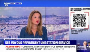 Val d'Oise: en pleine pénurie d'essence, une bande de voyous privatise une station-service