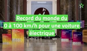 Record du monde du 0 à 100 km/h pour une voiture électrique