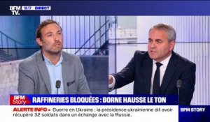 "Ce que vous souhaitez, avec Mélenchon, c'est que ce soit le chaos dans le pays": échange tendu entre Xavier Bertrand et Thomas Portes sur BFMTV