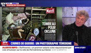 Patrick Chauvel, photographe, témoigne des crimes de guerre à Boutcha en Ukraine