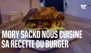 Le burger du chef étoilé Mory Sacko 