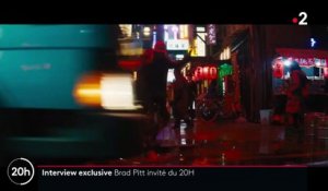 Brad Pitt - Bullet Train - Interview exclusive sur France 2par  Jean-Baptiste Marteau