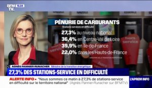Crise des carburants: "Notre enjeu est de soulager les Français", affirme Agnès Pannier-Runacher