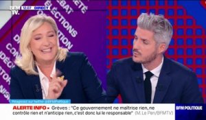 Marine Le Pen demande une "grande conférence sur les salaires"