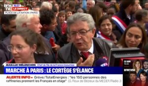 Jean-Luc Mélenchon, à propos d'Emmanuel Macron: "Il est en bout de course"