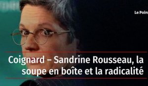 Coignard – Sandrine Rousseau, la soupe en boîte et la radicalité
