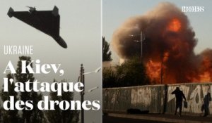 La Russie frappe le centre de Kiev avec des "drones kamikazes"