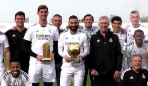 Ballon d'Or - Benzema présent à l'entraînement sous les applaudissements