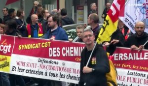 Mobilisation pour les salaires : des dizaines de milliers de manifestants en France