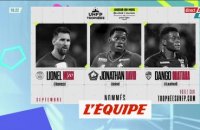 Messi (L1) et Livolant (L2) meilleurs joueurs du mois de septembre - Foot - Trophées UNFP