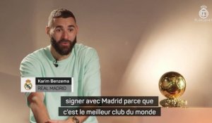Ballon d'Or - Benzema : " Je ne serai jamais au niveau de Zidane et de Ronaldo."