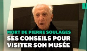 Mort de Pierre Soulages : les conseils du peintre pour visiter le musée à son nom à Rodez