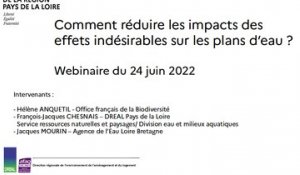 Quelles solutions pour réduire les impacts des plans d'eau ? (DREAL Pays de la Loire)