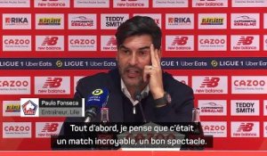 Fonseca : «Le genre de match dont les supporters ont besoin» - Foot - L1 - Lille