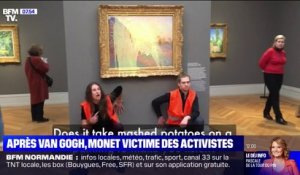 Un tableau de Monet vandalisé par des activistes au musée Barberini, à Potsdam, en Allemagne