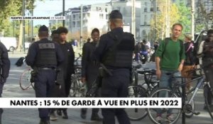 Nantes : +67% de gardes à vue sur les dix premiers jours d’octobre