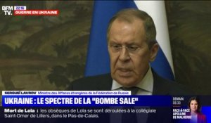 Sergueï Lavrov: "Nous règlerons le problème de la 'bombe sale' jusqu'au bout"
