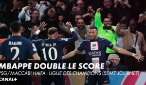 Mbappé double le score - PSG/Maccabi Haïfa - Ligue des Champions (5ème journée)