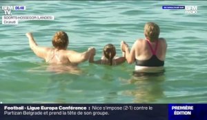 Vague de chaleur: la surveillance de certaines plages prolongée face à l'afflux de vacanciers
