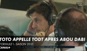 Séquence inédite : Toto Wolff appelle Jean Todt après Abou Dabi 2021 - F1