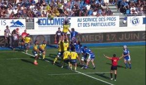 TOP 14 - Essai de Baptiste JAUNEAU (ASM) - Castres Olympique - ASM Clermont - Saison 2022/2023