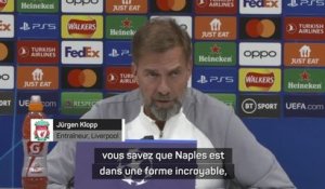 Groupe A - Klopp : "Naples ? Peut-être l'équipe la plus en forme en Europe"