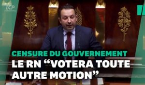 Les députés RN voteront (à nouveau) la motion de censure de La France insoumise