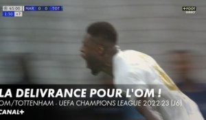 Mbemba ouvre le score pour l'OM - Marseille / Tottenham - Ligue des Champions (6ème journée)