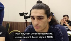 ARES 9 - Augen : "Je viens pour gagner, je vais montrer ce que je sais faire"