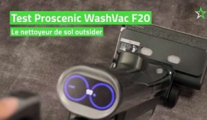 Test Proscenic WashVac F20 : le nettoyeur de sol outsider