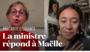 La ministre Sylvie Retailleau répond à l'appel de Maëlle, étudiante en situation de précarité