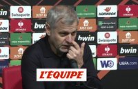 Genesio : « Je suis déçu par le jeu proposé ce soir » - Foot - C3 - Rennes