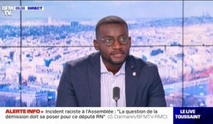 Carlos Martens Bilongo: "La Présidente de l'Assemblée a entendu comme moi, 'Retourne en Afrique'"