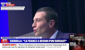 Jordan Bardella: "Nous allons succéder à Emmanuel Macron"