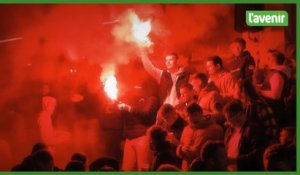La Brigade Jaune enflamme le stade d'Ochamps